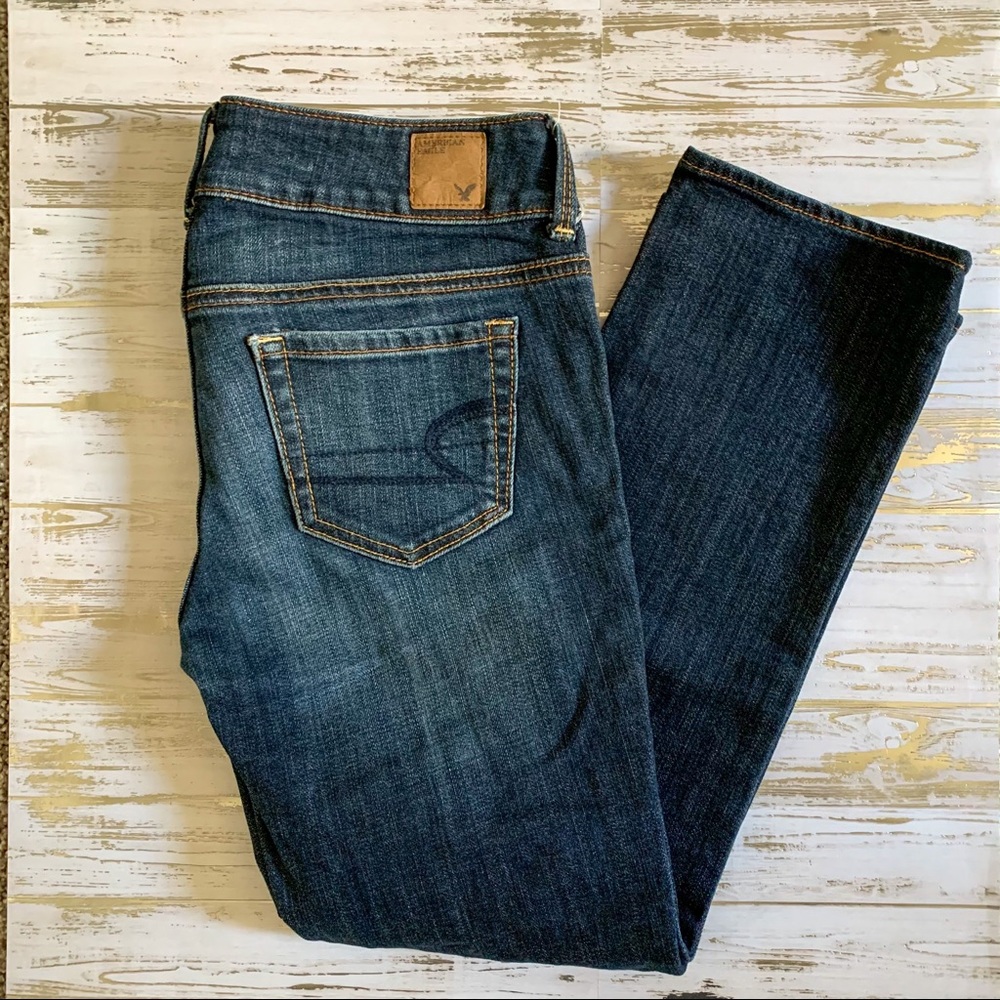 American Eagle Artist Stretch Crop Jeans